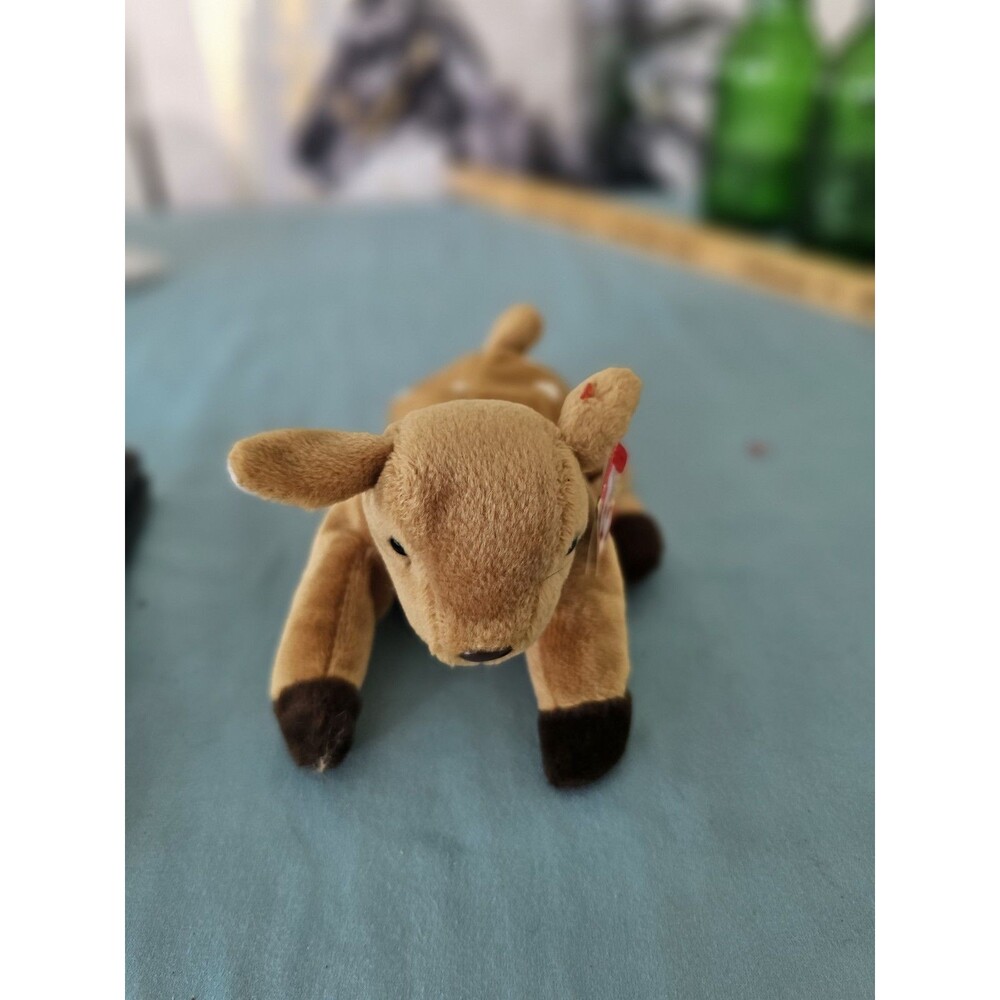 Ty Beanie Baby Whisper The Fawn 1997 5th Generation Hang Tag